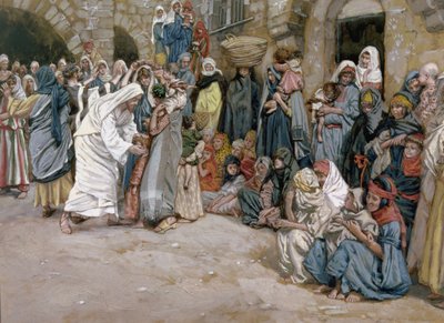 Küçük Çocukların Bana Gelmesi İçin Acı Çekin, İsa