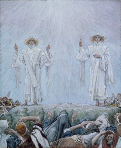 The Ascension, The Life of Christ için illüstrasyon, c.1884-96 (karton üzerine wc ve guaj boya) by James Jacques Joseph Tissot