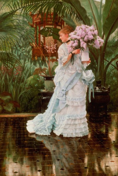 Leylak Demet, 1875 dolayları by James Jacques Joseph Tissot