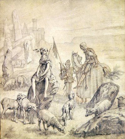 Bir Breton baladından The Crusader