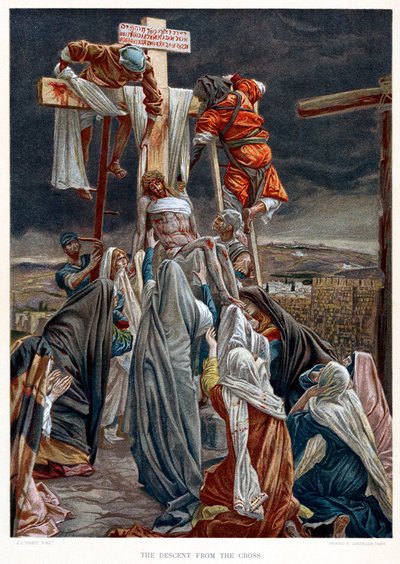 Haçtan İniş, c1890 by James Jacques Joseph Tissot