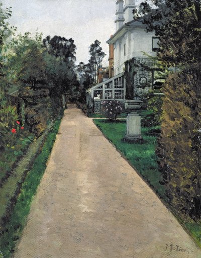 Sanatçının evinin bahçesi (tuval üzerine yağlı boya) by James Jacques Joseph Tissot