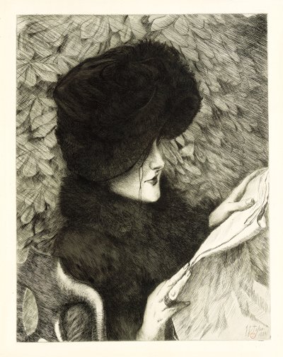 Gazete, 1883 by James Jacques Joseph Tissot