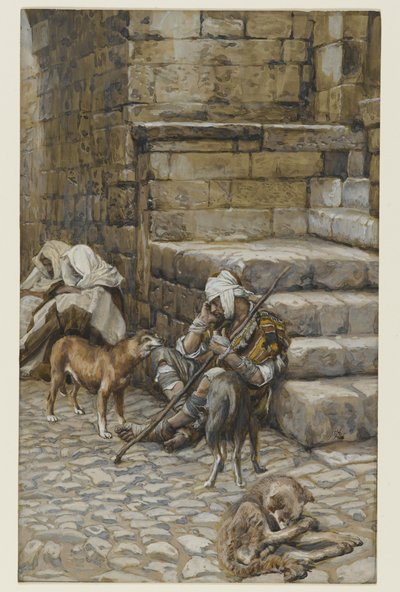 Zengin Adamın Kapısında Zavallı Lazarus, Rabbimiz İsa Mesih