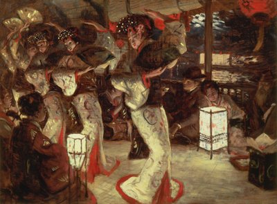 Modern Yaşamda Müsrif Oğul: Yabancı İklimlerde, c.1882 (hazırlık taslağı) by James Jacques Joseph Tissot