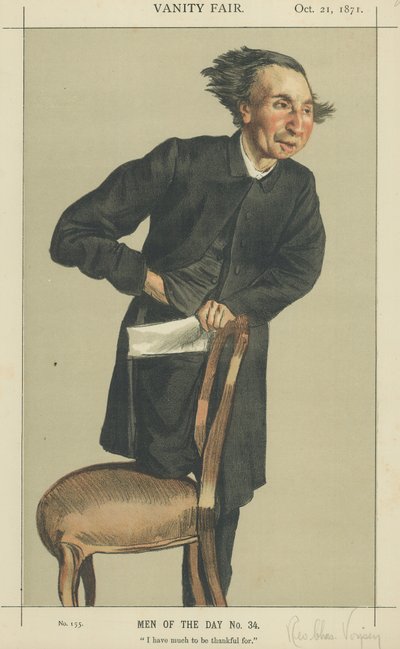 Rahip Charles Voysey (renkli taş) by James Jacques Joseph Tissot