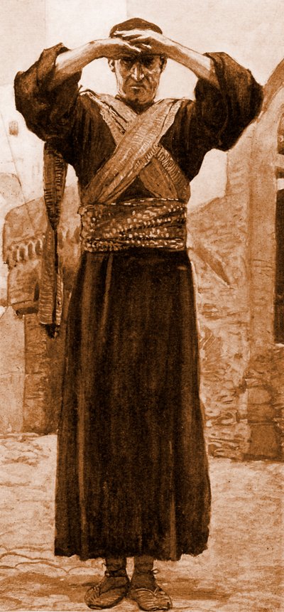 Ezekiel, J James Tissot - İncil by James Jacques Joseph after Tissot