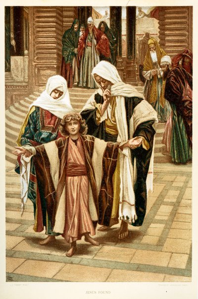 İsa Bulundu, Aziz Luka - Bölüm 2 - İncil by James Jacques Joseph after Tissot