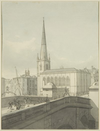 St Nicholas Kilisesi ve Bristol Köprüsü