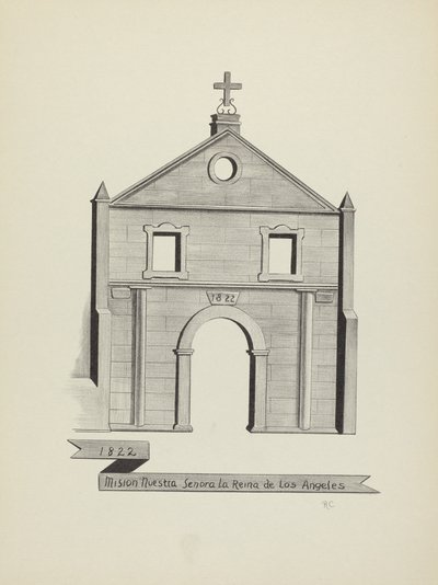 Mission Nuestra Senora La Reina de Los Angeles by James Jones