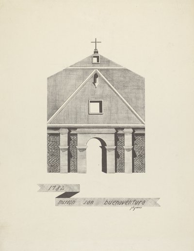 San Buenaventura Misyonu by James Jones