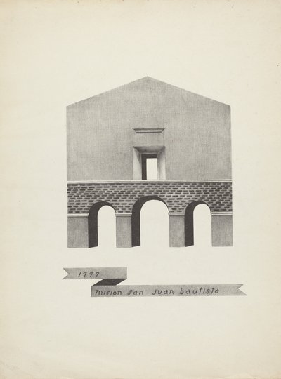 Mission San Juan Bautista by James Jones