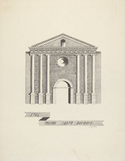 Santa Barbara Misyonu by James Jones