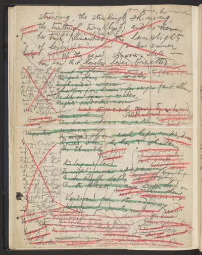 Tristan ve Isolde'nin ilk taslağı by James Joyce