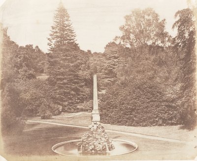 Bahçede. Blenheim, 1853-56. by James Knight