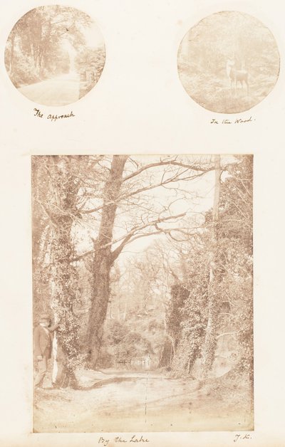 Yaklaşım, Ormanda, Göl Kenarında, 1853-56. by James Knight