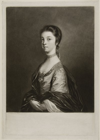Leydi Elizabeth Montagu by James MacArdell