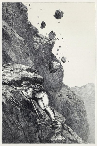 1860-69 yıllarında Alpler arasında Scrambles