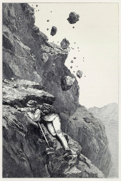 1860 - 69 yıllarında Alpler arasında Scrambles