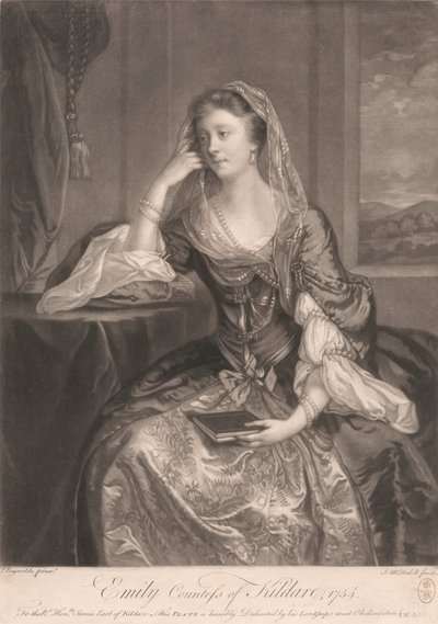 Kildare Emily Kontesi by James McArdell