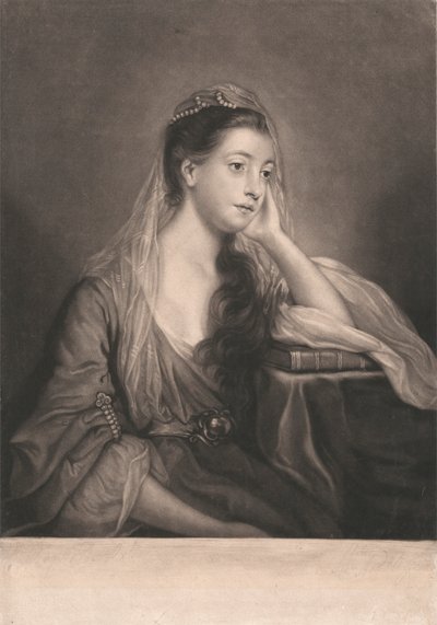 Bayan Horneck by James McArdell