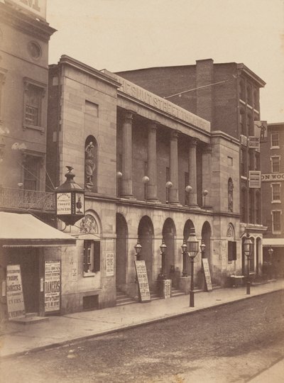 Kestane Sokak Tiyatrosu, Philadelphia by James McClees