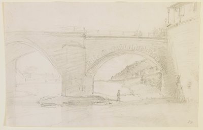 bir köprü by James Abbott McNeill Whistler