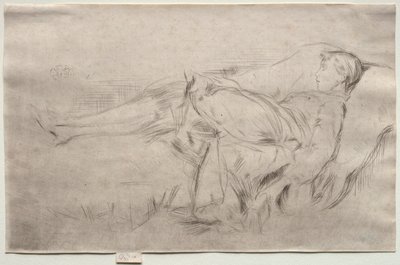 Kanepede Bir Çocuk, No. 2 by James McNeill Whistler