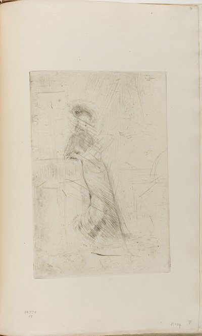 Pencerede Bir Hanımefendi by James Abbott McNeill Whistler