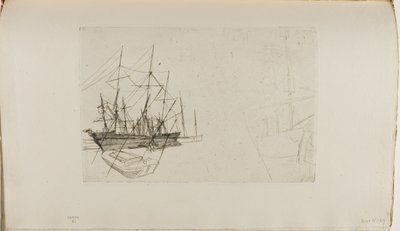 Nakliye Kroki by James Abbott McNeill Whistler