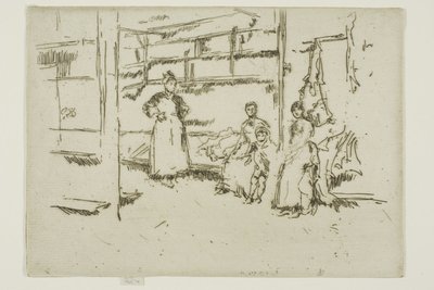 Satış Sonrası, Kıyafet Değişimi, Houndsditch by James Abbott McNeill Whistler