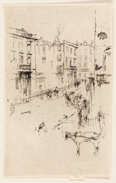 Alderney Caddesi by James Abbott McNeill Whistler