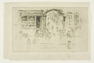 Archway, Brüksel by James Abbott McNeill Whistler