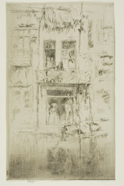 Balkon, Amsterdam by James Abbott McNeill Whistler