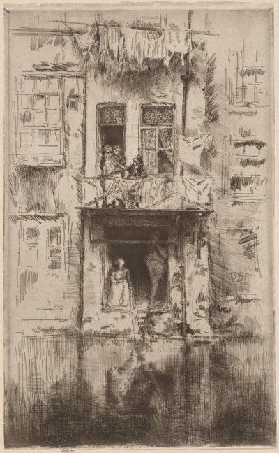 Balkon, Amsterdam by James Abbott McNeill Whistler