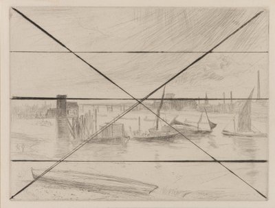 Battersea Şafağı (Cadogan İskelesi) by James Abbott McNeill Whistler