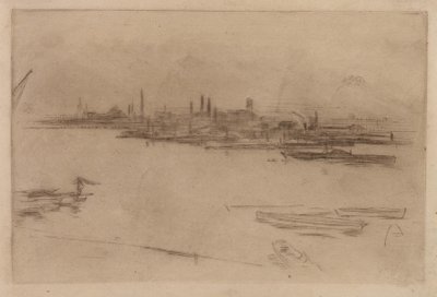 Battersea Sabahı by James Abbott McNeill Whistler
