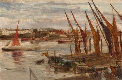 Battersea Erişimi by James Abbott McNeill Whistler