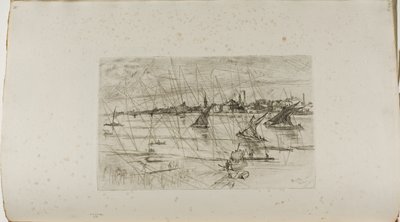 Battersea Erişimi by James Abbott McNeill Whistler