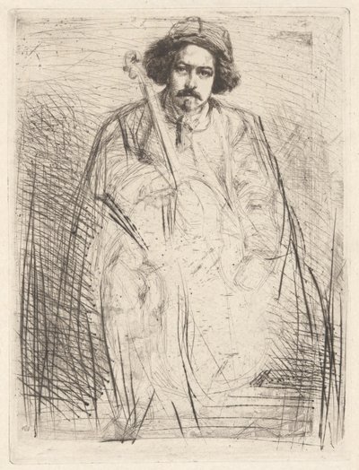 Becquet (Kemancı), by James Abbott McNeill Whistler