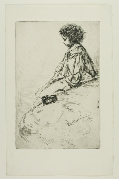 Bibi Lalouette by James Abbott McNeill Whistler