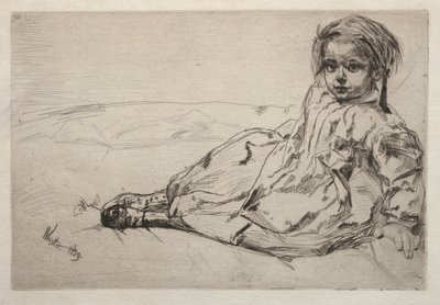 Bibi Valentine by James McNeill Whistler