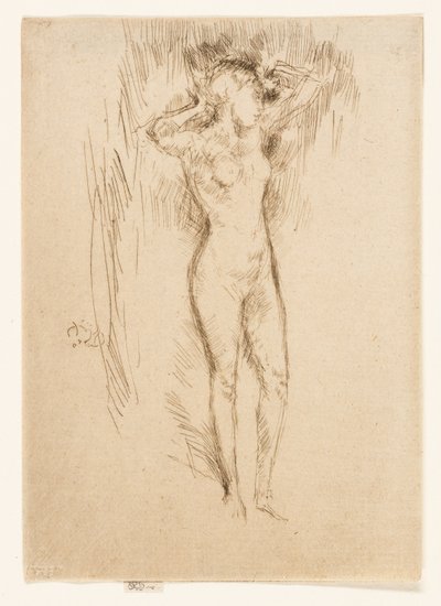 Saçı Bağlamak by James Abbott McNeill Whistler