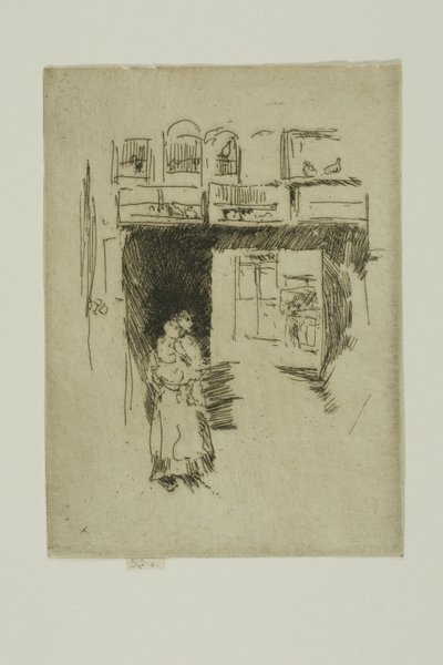 Kuş Dükkanı - Yedi Kadran by James Abbott McNeill Whistler