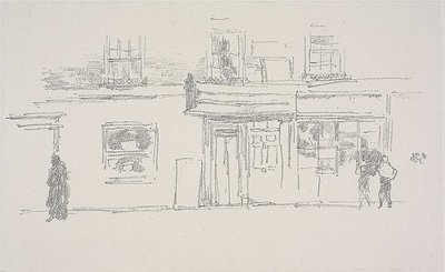 Chelsea Mağazaları by James Abbott McNeill Whistler