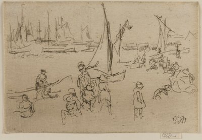 Çocuklar, Portsmouth by James Abbott McNeill Whistler