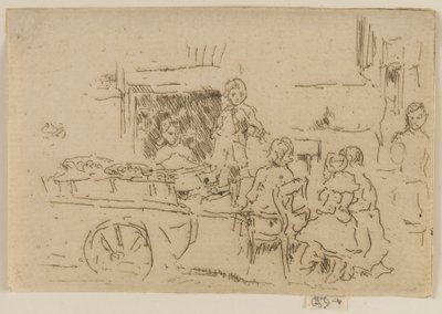 Çocuk Meyve Arabası by James Abbott McNeill Whistler