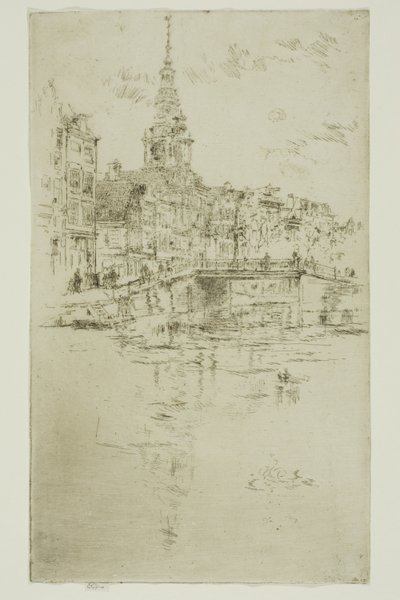 Kilise, Amsterdam by James Abbott McNeill Whistler