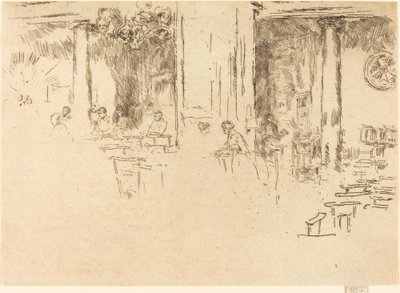Kilise, Brüksel by James Abbott McNeill Whistler