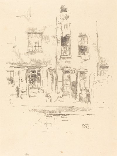kilise bahçesi by James Abbott McNeill Whistler